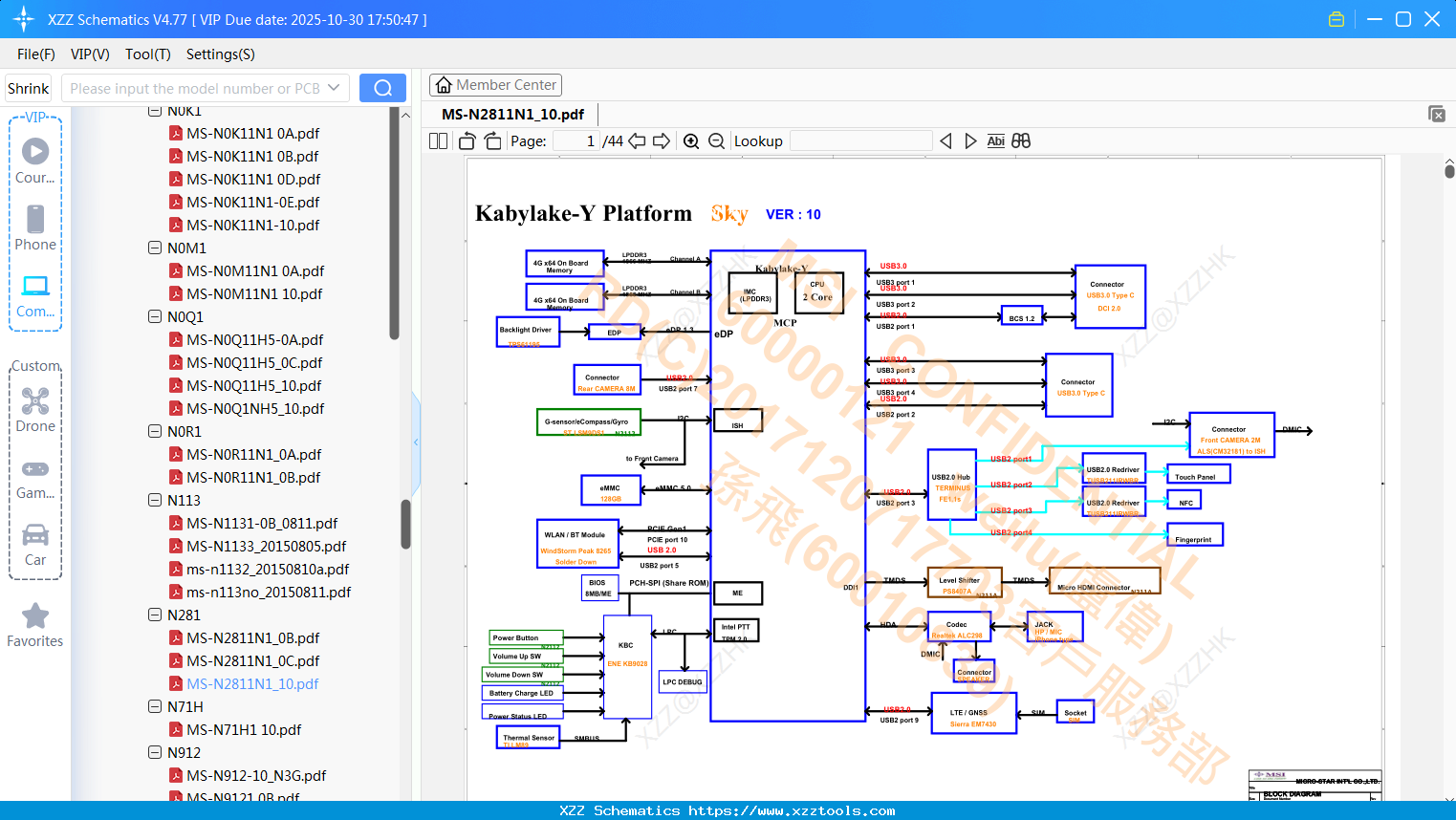 Laptop MSI MS-N2811N1_10